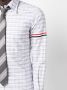 Thom Browne Geruit overhemd Grijs - Thumbnail 5