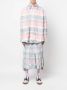 Thom Browne Geruit overhemd Roze - Thumbnail 2
