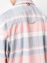 Thom Browne Geruit overhemd Roze - Thumbnail 5