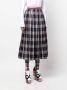 Thom Browne Geruite plooirok Blauw - Thumbnail 3