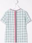 Thom Browne Kids Geruite rok Blauw - Thumbnail 2