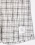 Thom Browne Kids Geruite shorts Wit - Thumbnail 3