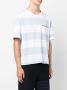 Thom Browne Gestreept T-shirt Blauw - Thumbnail 3