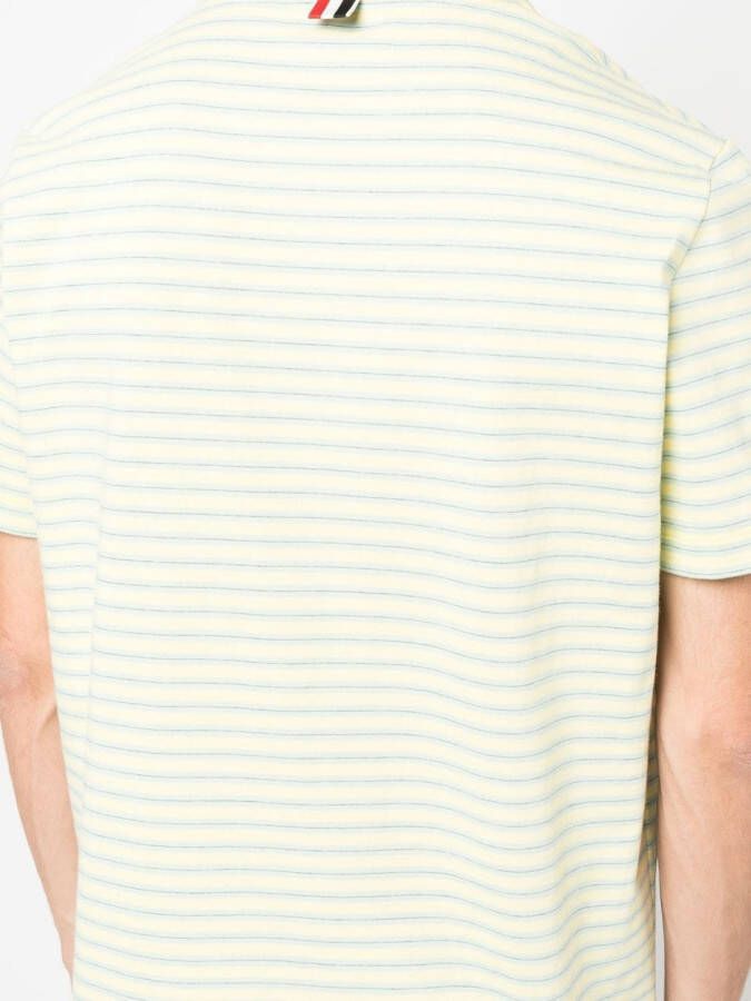 Thom Browne Gestreept T-shirt Groen