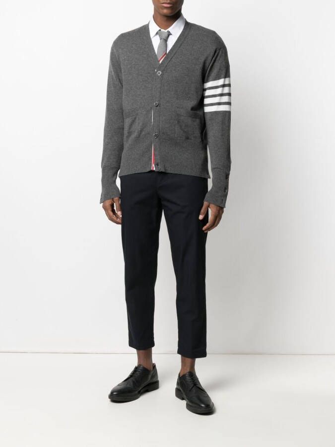 Thom Browne Gestreept vest Grijs