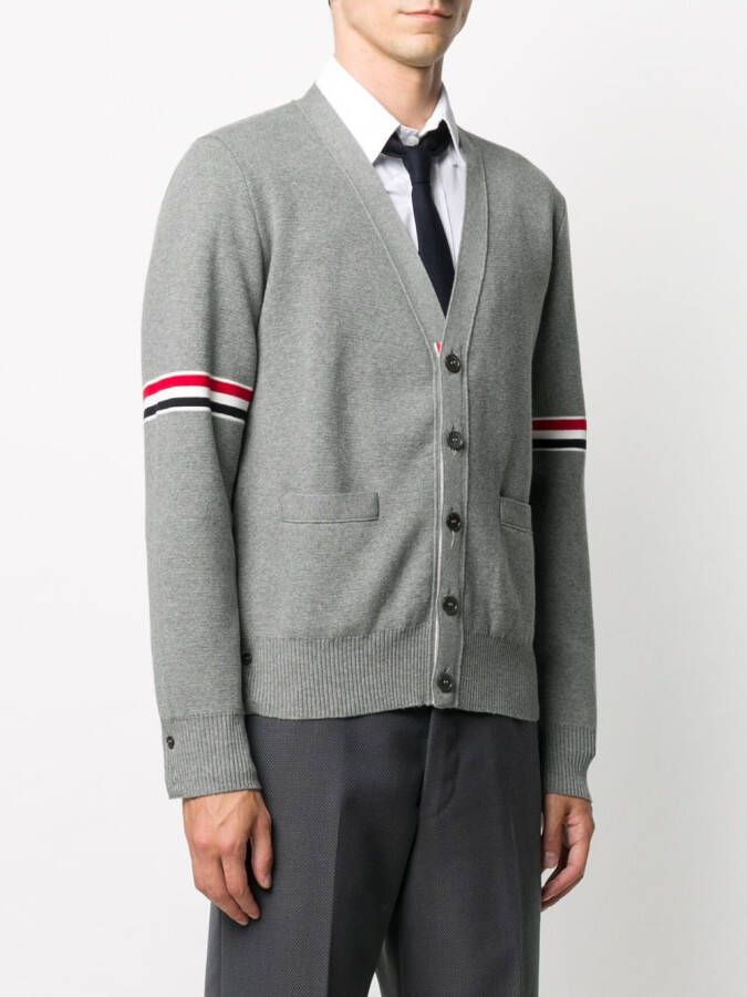 Thom Browne Gestreept vest Grijs