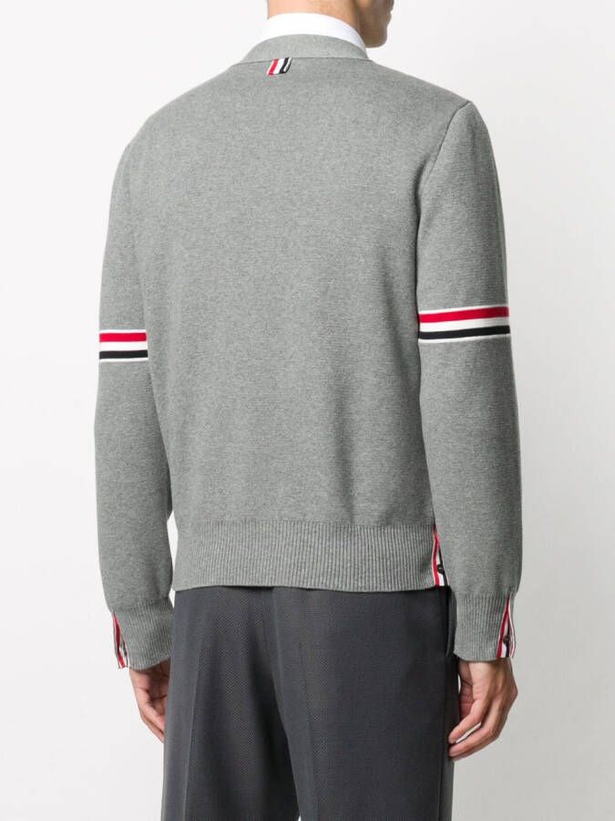 Thom Browne Gestreept vest Grijs