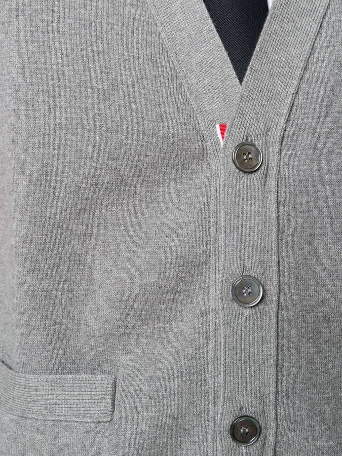 Thom Browne Gestreept vest Grijs
