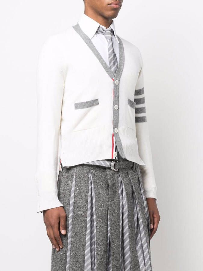 Thom Browne Gestreept vest Wit