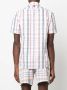 Thom Browne Blouse met gingham ruit Wit - Thumbnail 4