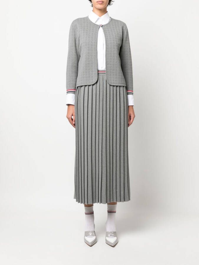 Thom Browne Cropped vest Grijs