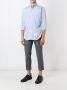 Thom Browne grosgrain placket shirt Blauw - Thumbnail 2