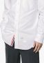 Thom Browne grosgrain placket shirt Wit - Thumbnail 5