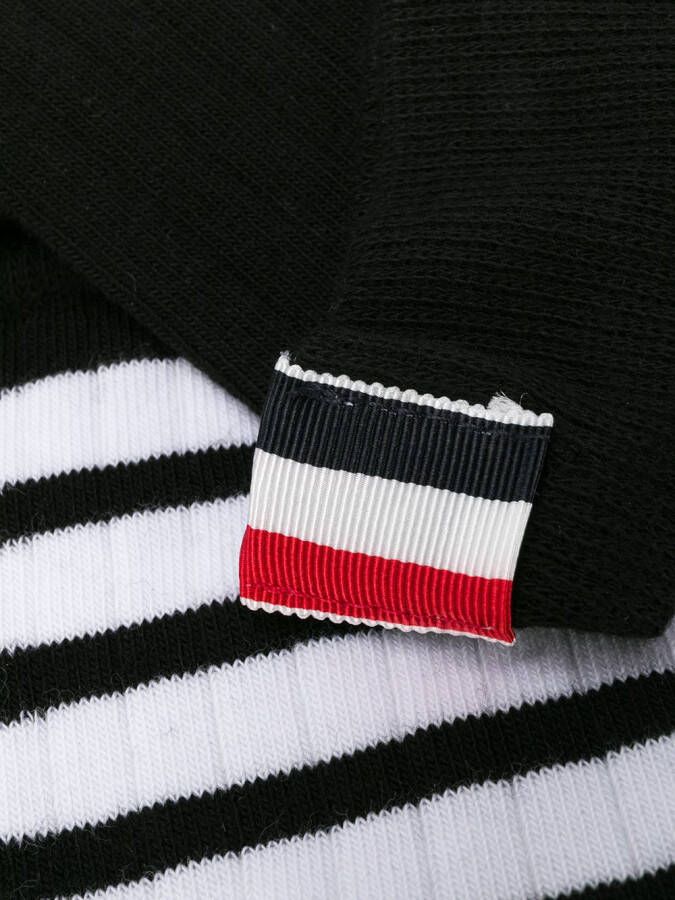 Thom Browne Halfhoge sokken Zwart