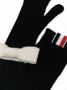 Thom Browne Handschoenen verfraaid met strik Zwart - Thumbnail 2