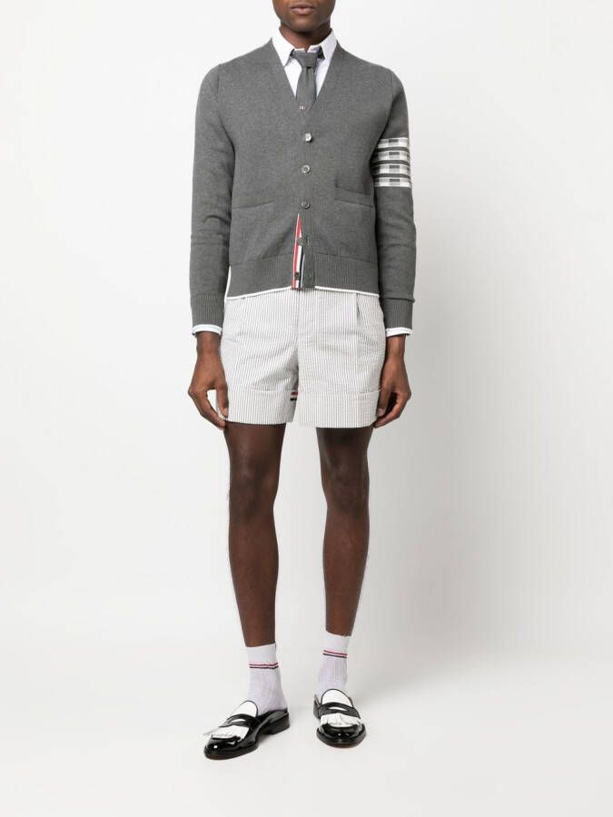 Thom Browne Vest met V-hals Grijs