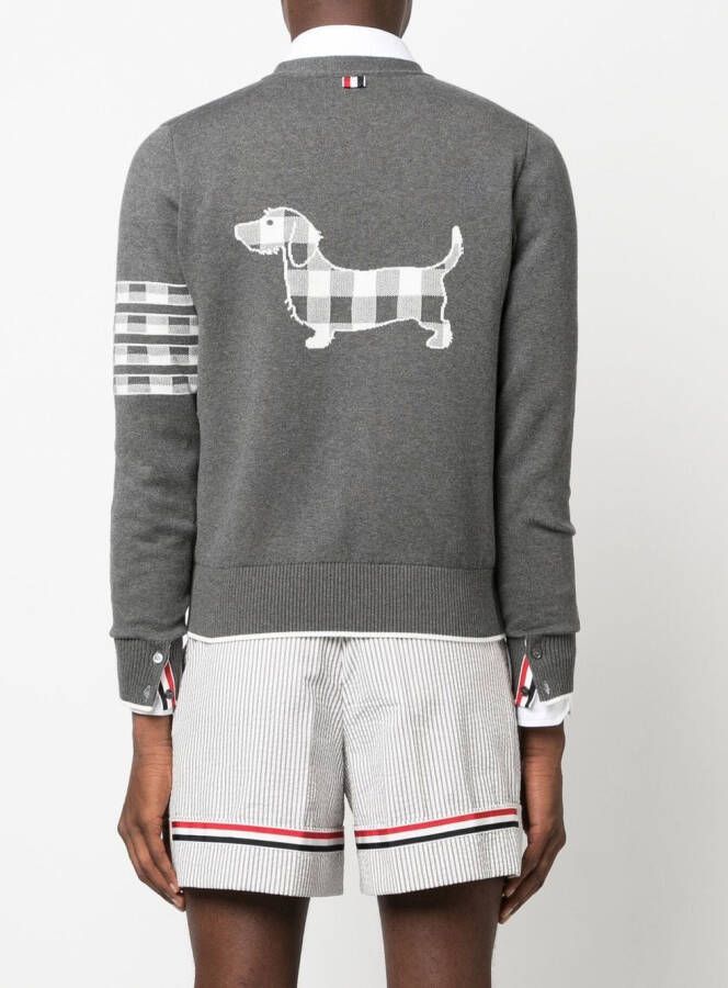 Thom Browne Vest met V-hals Grijs