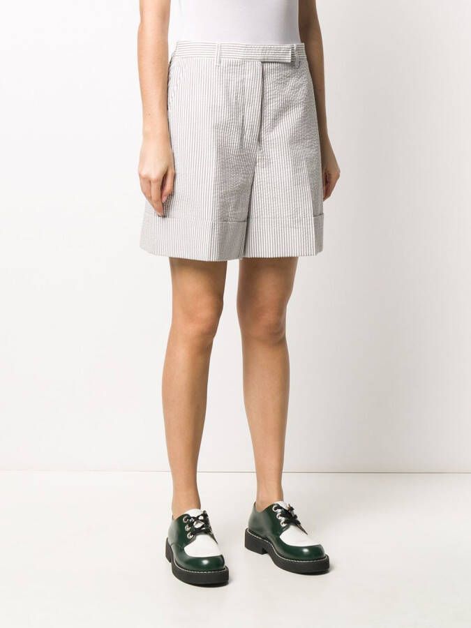 Thom Browne High waist shorts Grijs