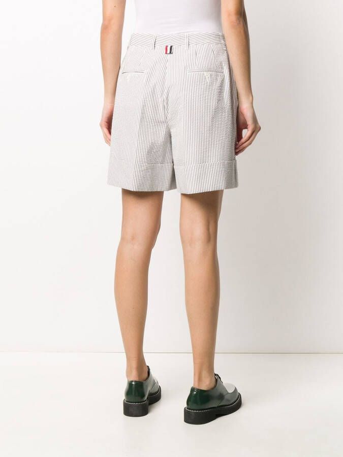 Thom Browne High waist shorts Grijs