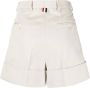 Thom Browne High waist shorts Wit - Thumbnail 2