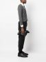 Thom Browne Holiday Hector buidel van bewerkt leer Zwart - Thumbnail 2