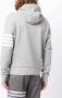 Thom Browne Hoodie met logopatch Grijs - Thumbnail 4