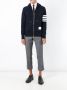 Thom Browne Hoodie met rits Blauw - Thumbnail 2