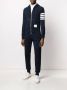 Thom Browne Hoodie met vier strepen Blauw - Thumbnail 2