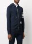 Thom Browne Hoodie met vier strepen Blauw - Thumbnail 3