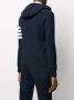 Thom Browne Hoodie met vier strepen Blauw - Thumbnail 4