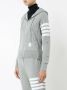 Thom Browne Hoodie met vier strepen Grijs - Thumbnail 3