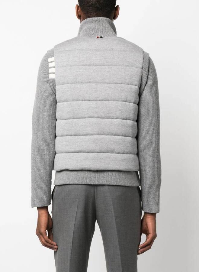 Thom Browne Jack met drukknoopsluiting Grijs