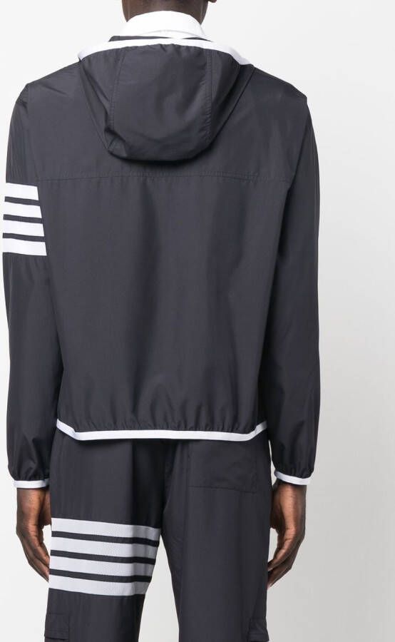 Thom Browne 4-Bar gestreept trainingsjack Blauw