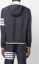 Thom Browne 4-Bar gestreept trainingsjack Blauw - Thumbnail 4