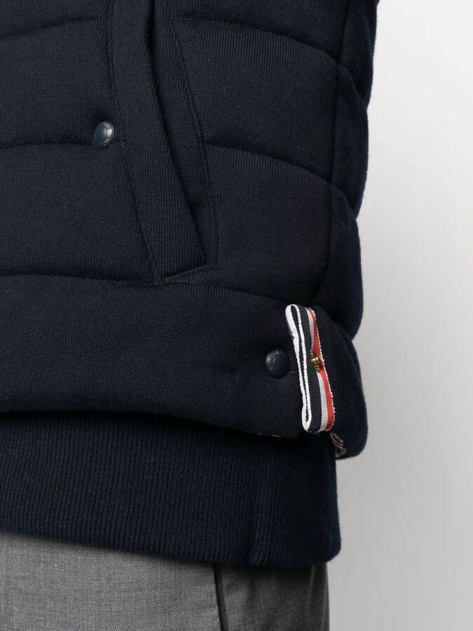 Thom Browne Jack met drukknopen Blauw