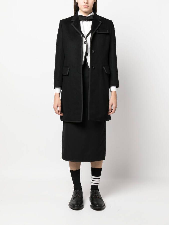 Thom Browne Jas met lint afwerking Zwart