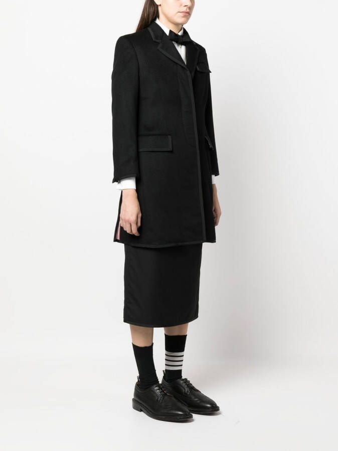 Thom Browne Jas met lint afwerking Zwart