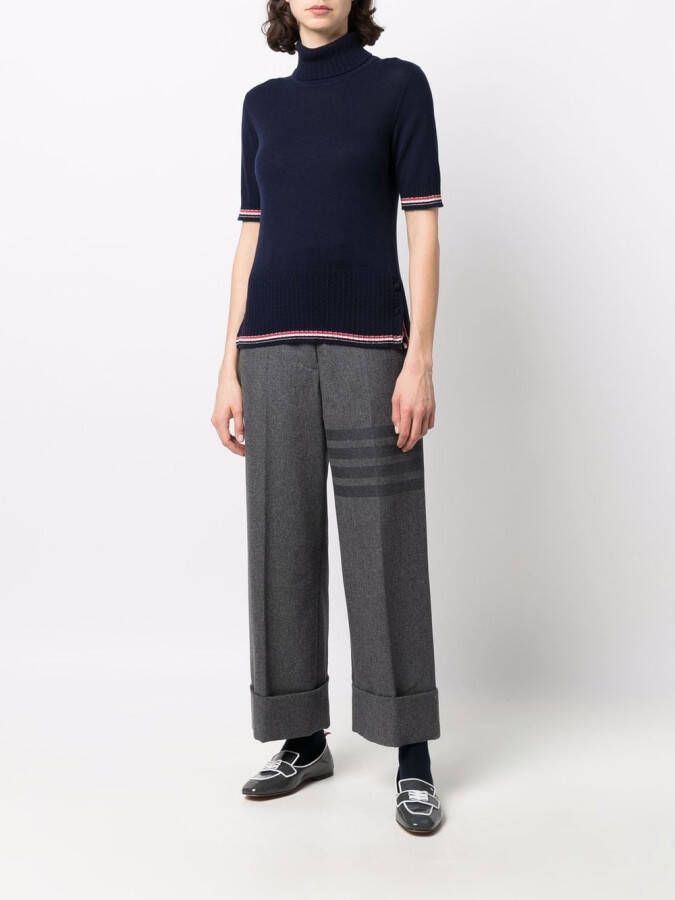 Thom Browne Kasjmier top Blauw