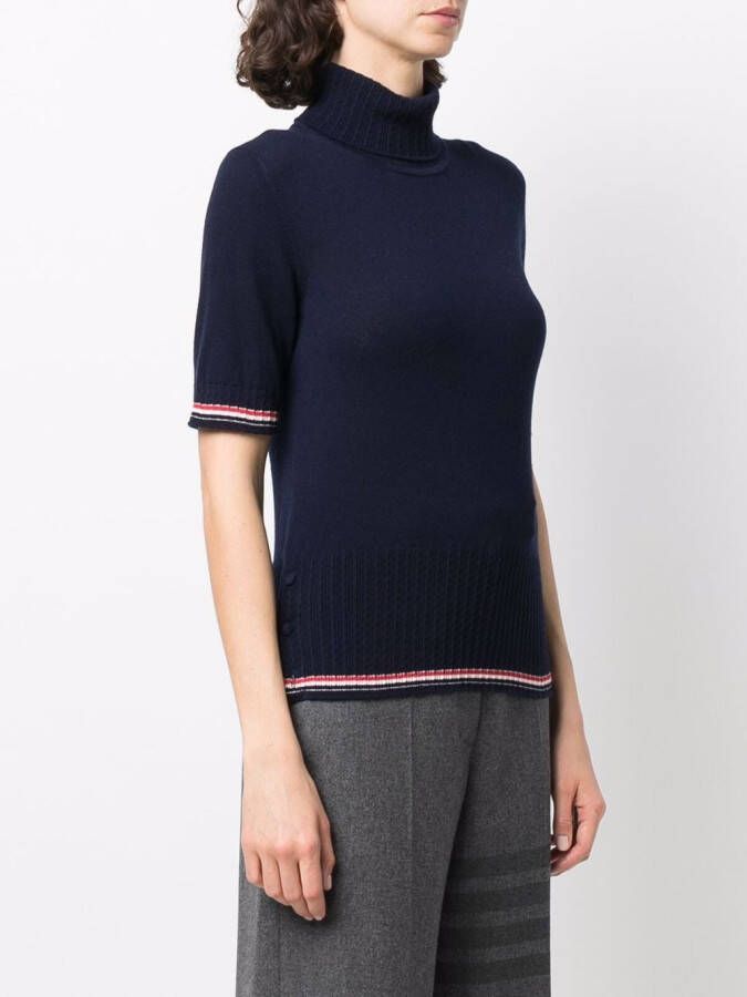 Thom Browne Kasjmier top Blauw