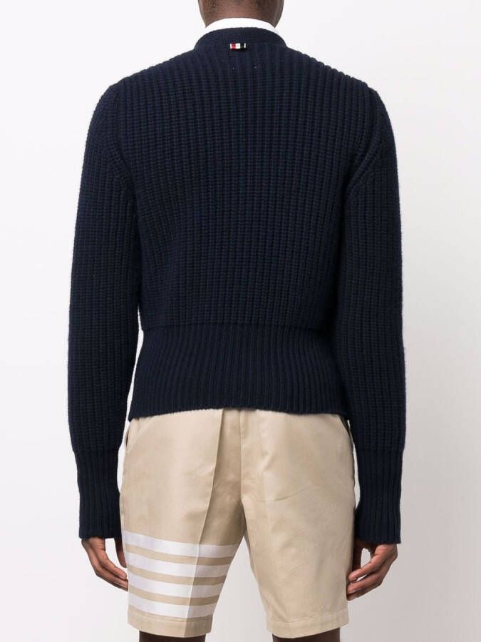 Thom Browne Kasjmier vest Blauw