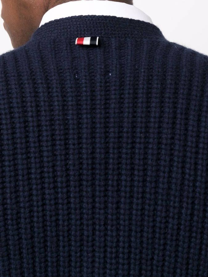 Thom Browne Kasjmier vest Blauw
