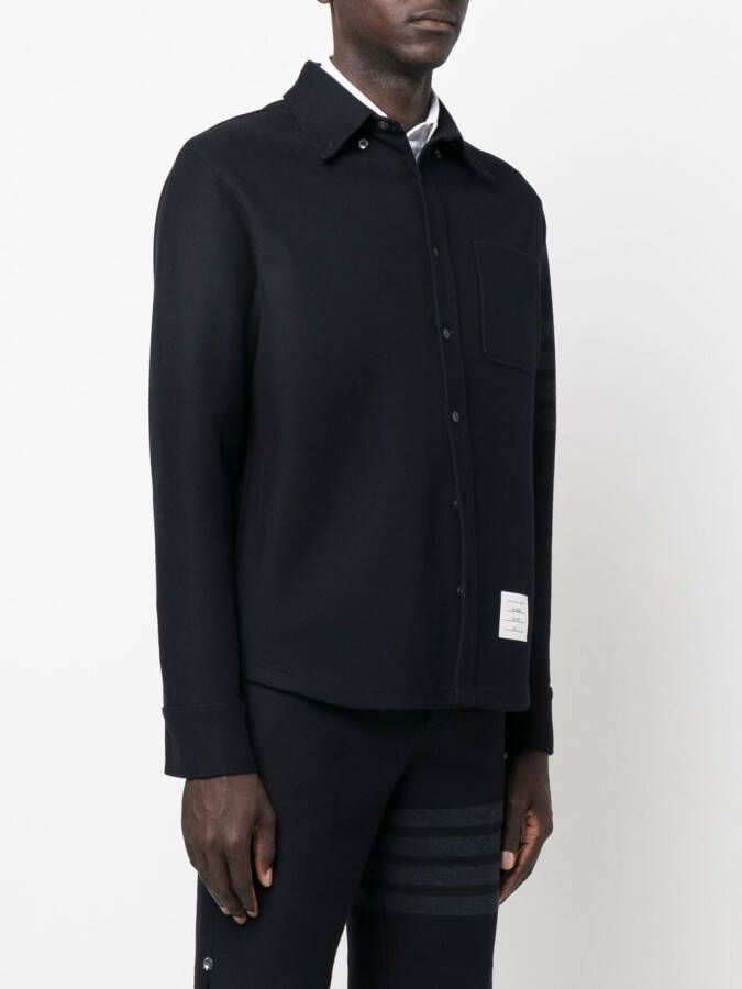 Thom Browne Katoenen overhemd Blauw