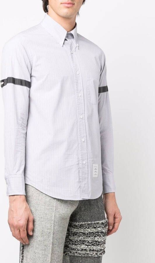 Thom Browne Katoenen overhemd Grijs