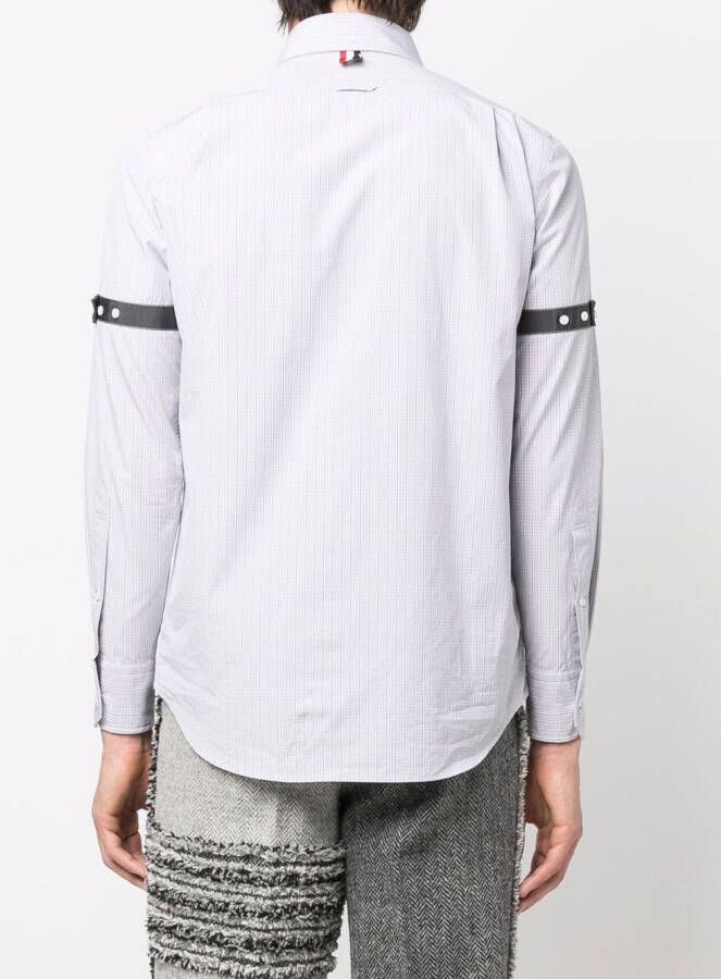 Thom Browne Katoenen overhemd Grijs