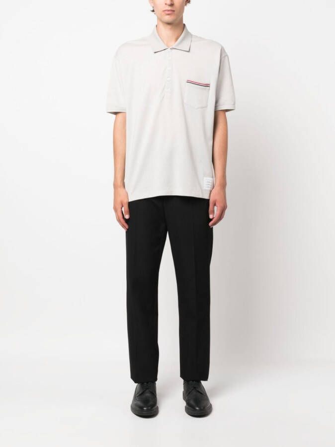 Thom Browne Katoenen poloshirt Beige