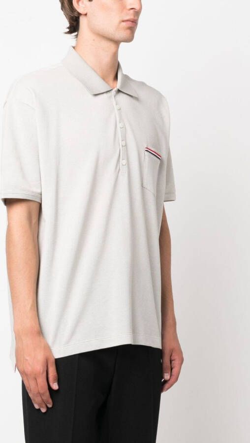 Thom Browne Katoenen poloshirt Beige