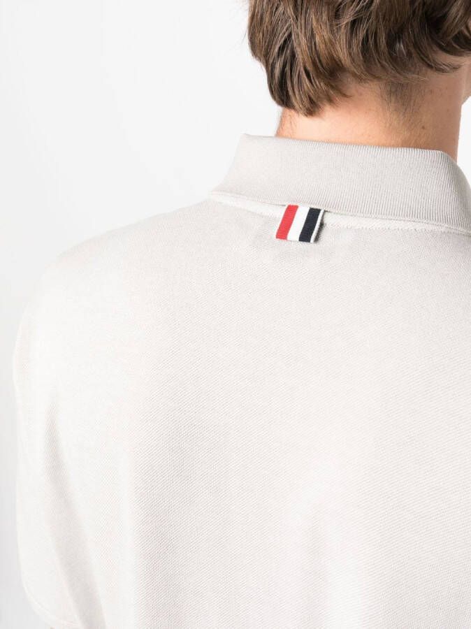 Thom Browne Katoenen poloshirt Beige