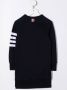 Thom Browne Kids Gestreepte jurk Blauw - Thumbnail 2