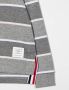 Thom Browne Kids Gestreepte trui Grijs - Thumbnail 3