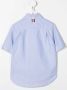 Thom Browne Kids Shirt met logopatch Blauw - Thumbnail 2